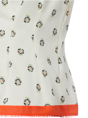 MARC CAIN COLLECTIONS Bluse in weiß orange