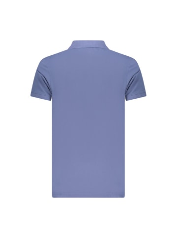 NORWAY 1963 Blaues Baumwoll-Polohemd