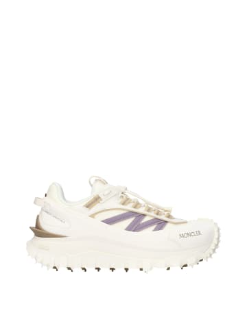 Weiß Stoff Athletik Sneaker