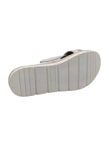 Tom Tailor Espadrilles Pantoletten in Grau
