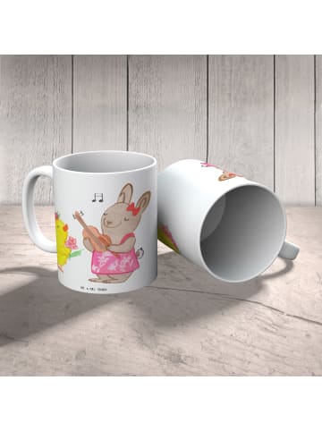 Mr. & Mrs. Panda Mehrwegbecher Ostern Frühlingsgefühle ohne Spruch in Weiß