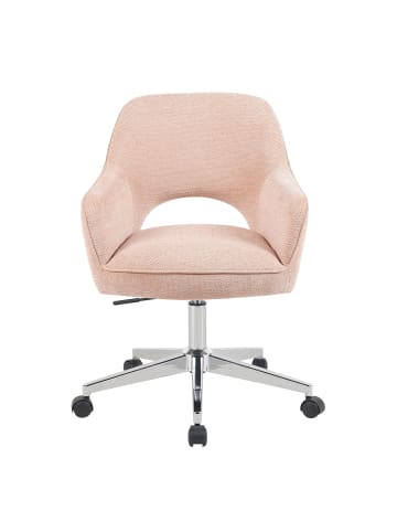 DUBI Möbel 2er-Set: Bürostuhl Mika-Faro in Rosa - (B)60 x (H)85 x  (T)65 cm