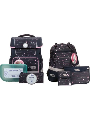SCHOOL-MOOD Schulranzenset 7-tlg. Champion Ella Pony in blau
