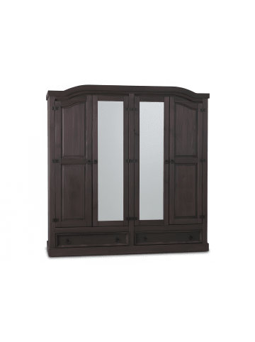 ebuy24 Kleiderschrank New Mexico Holz 194 x 57 cm