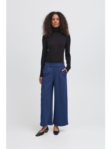 ICHI Freizeithose IHKATE Straight fit in Patriot Blue