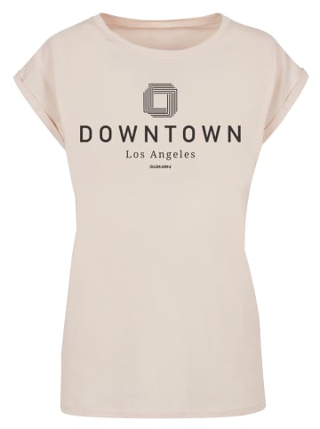 F4NT4STIC T-Shirt PLUS SIZE  Downtown LA Muster in Whitesand