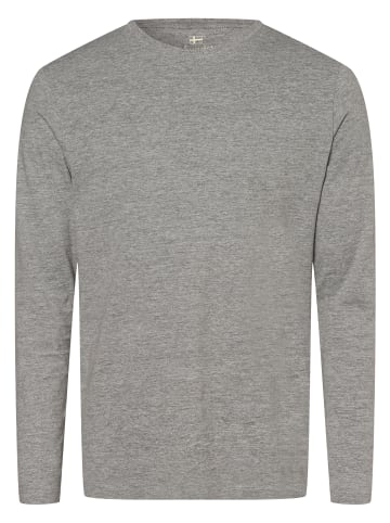 Nils Sundström Langarmshirt in hellgrau