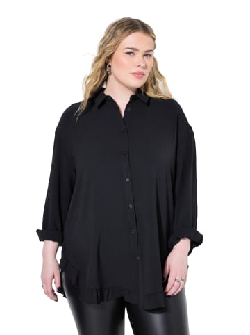 Studio Untold Hemdbluse in schwarz