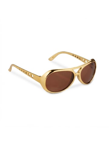 relaxdays 5 x Partybrille in Gold