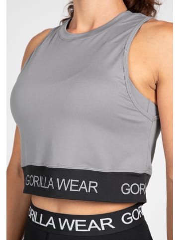 Gorilla Wear Colby Cropped Tank Top - Grau