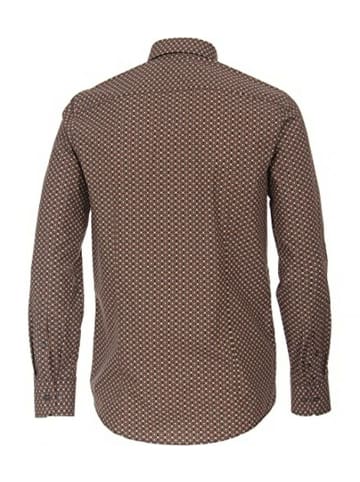 Venti Langarm FreizeitHemd für Herren in orange