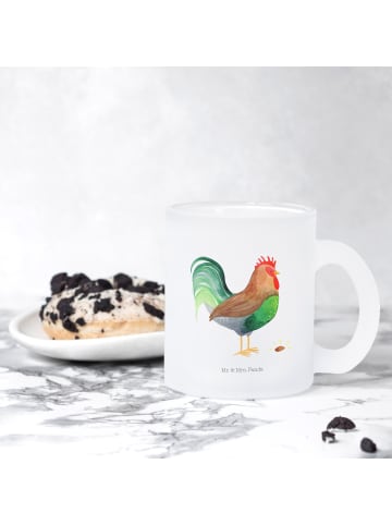 Mr. & Mrs. Panda Kaffeetasse Hahn Korn ohne Spruch in Transparent