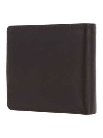 Golden Head Polo Geldbörse RFID Schutz Leder 11 cm dunkelbraun