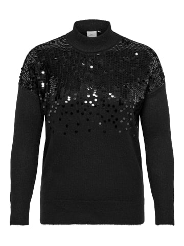 ONLY Carmakoma Strickpullover in Black