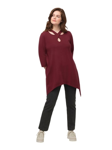 Ulla Popken Longshirt in beere