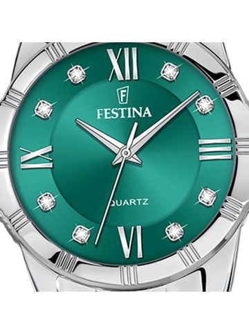 Festina Analog-Armbanduhr Festina Mademoiselle silber mittel (ca. 32mm)