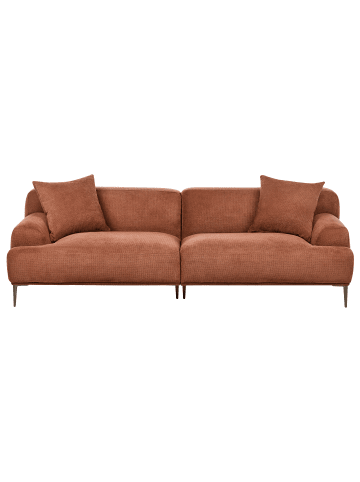 Beliani 3-tlg 3-Sitzer Sofa MATILA in Braun