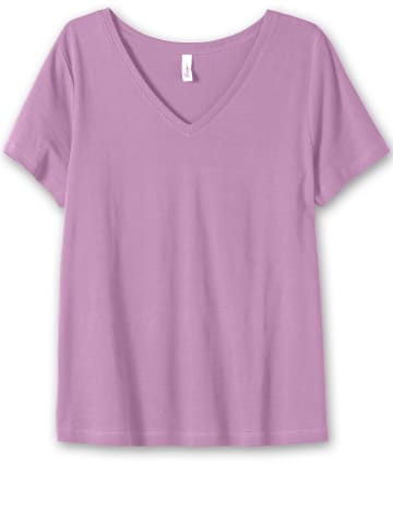 sheego T-Shirt in orchidee