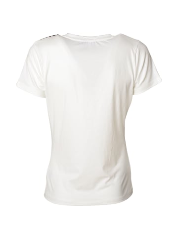 Roberto Geissini Skull Graffiti T-Shirt Weiß