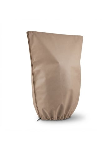 relaxdays 3 x Winterschutzhaube in Beige - (B)80 x (H)140 cm