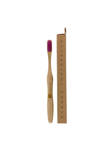 Dr. Botanicals Bambus-Zahnbürste in Violett