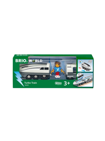 Brio Aktionsspiel BRIO Turbo-Zug Ab 3 Jahre in bunt