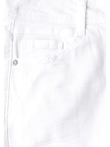 Cecil Capri Jeans in Weiß