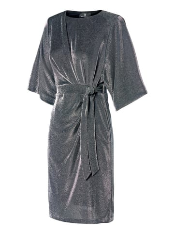 Mart Visser Milan Metallic Kleid Silber
