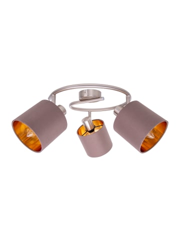 näve Spot "MARON" in braun - (L)52 cm x (B)52 cm x (H)21 cm