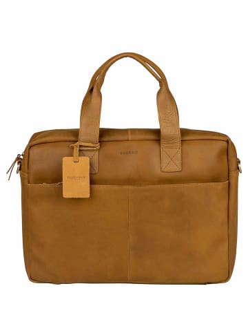 Burkely Vintage River Workbag - Laptoptasche 15.6'' 41 cm in cognac