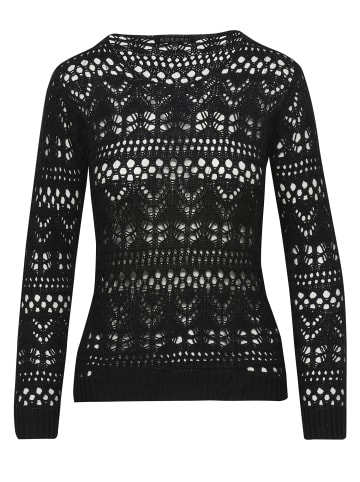KOROSHI GESTRICKTES JERSEY in schwarz