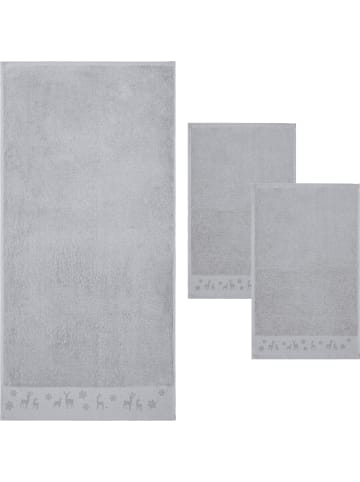 Erwin Müller Frottier-Set 3-teilig in hellgrau