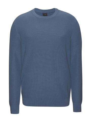 John Devin Strickpullover in blau