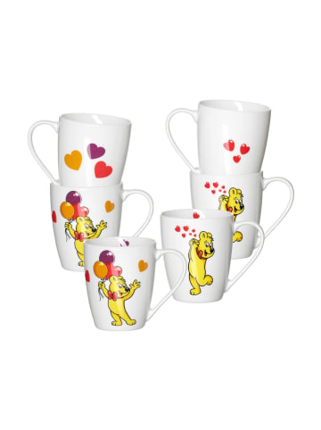 Ritzenhoff & Breker 6er Set Becher Haribo Heart in Bunt 360 ml in bunt