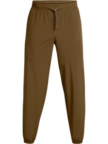 Under Armour Sweat Pant "Ua Vibe Woven Jogger" in Braun