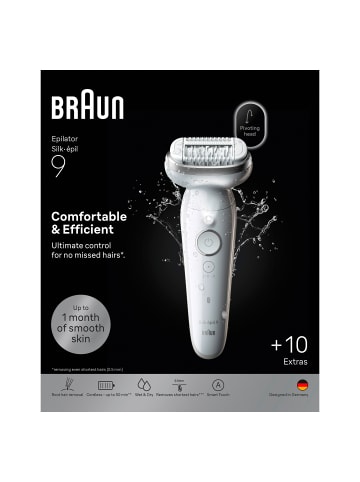 Braun Epilierer „Silk-épil 9 SES9-241“ in Silver