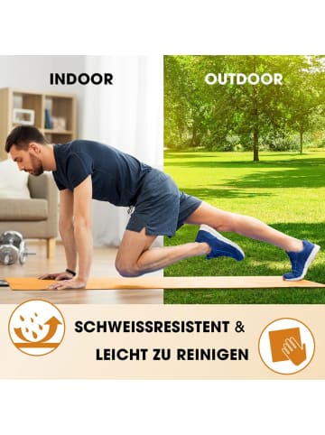 World Fitness Fitnessmatte Ashanti 190x100x1cm orange Orange