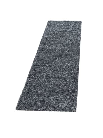Hochflor Teppich Enrico in Anthrazit