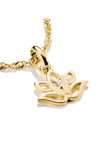 Thomas Sabo Charm-Anhänger in gold, weiß