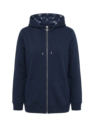 Ulla Popken Sweatjacke in marine