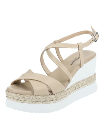 Nero Giardini Sandalen in Beige/Weiß