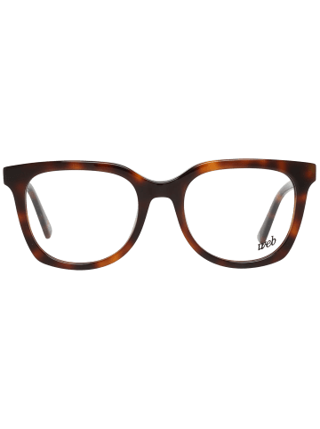 Web Unisex Optische Fassungen Trapezförmig Braun