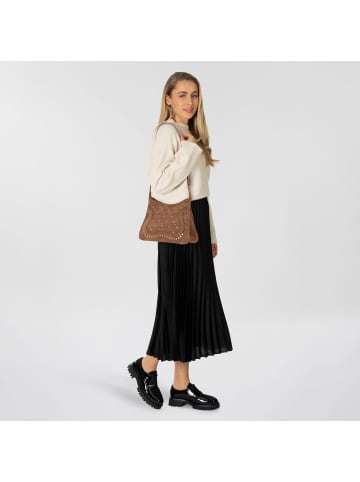 Desigual Yankee Manaos Umhängetasche 40 cm in braun