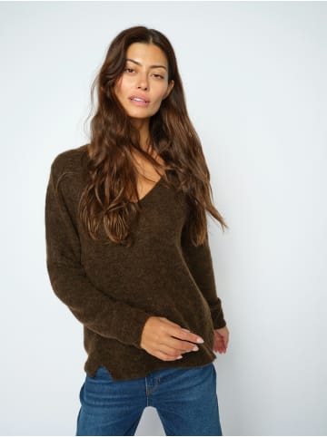 Mos Mosh Pullover MMMape in schoko - 0002