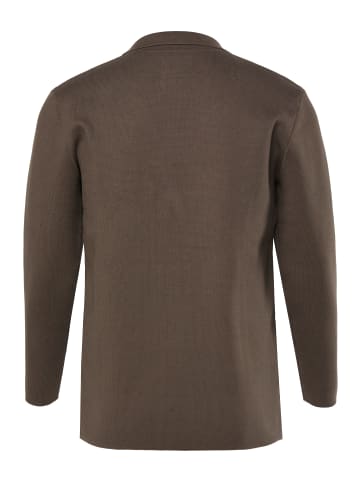 JP1880 Strickjacke in khakibraun