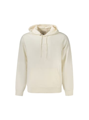 Guess Jeans Weiß Baumwolle Herren Hoodie