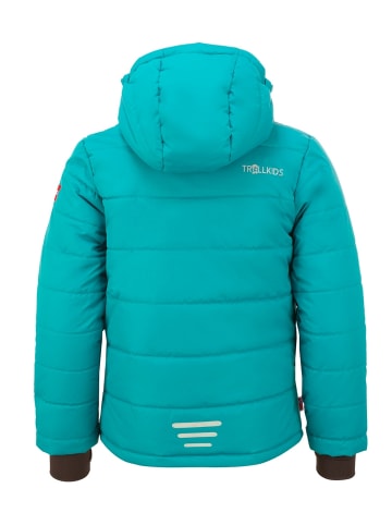 Trollkids Skijacke / Winterjacke "Hemsedal" in SmaragdgrÃƒÂ¼n / Rubinrot