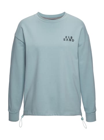 ELBSAND Sweatshirt in aquamarine