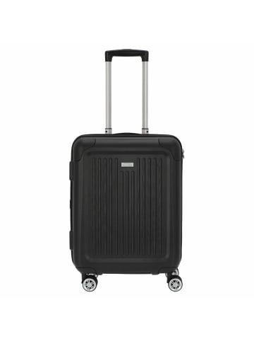 Stratic Stripe - 4-Rollen-Trolley 54 cm S in schwarz