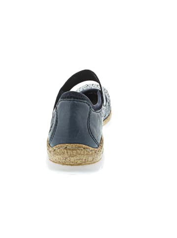 rieker Ballerina Blau